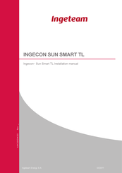 Ingeteam INGECON SUN SMART TL Series Installation Manual