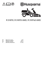 Husqvarna R 316TX Operator's Manual