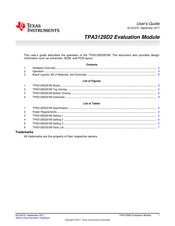 Texas Instruments TPA3129D2EVM User Manual