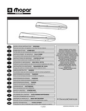 Mopar 82207341 Installation Instructions Manual