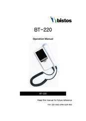 Bistos BT-220 Operation Manual