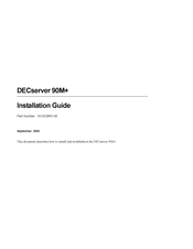 Digital Networks DECserver 90M+ Installation Manual