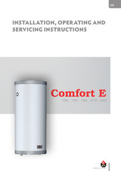ACV Comfort E 210 Installation, Operating & Servicing Instructions