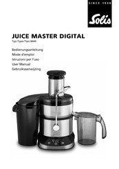 SOLIS JUICE MASTER DIGITAL 8449 User Manual
