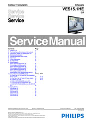 Philips VES15.1HE LA Service Manual