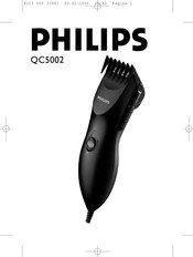 Philips QC5002 Manual