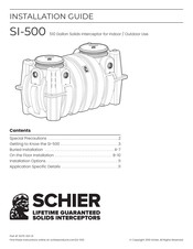 Schier SI-500 Installation Manual