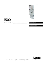 Lenze i5CA Series Mounting Instructions