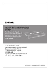 D-Link DGS-1008MP Quick Installation Manual
