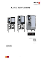 Fagor Advance Plus APG-201 Installation Manual