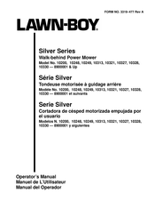 Lawn-Boy Silver Series Operator's Manual