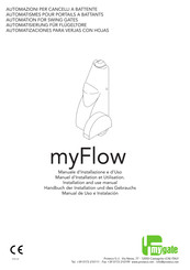 MyGate myFlow 110V Installation And Use Manual