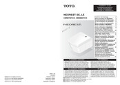 Toto NEOREST CW998DF Installation Manual