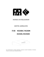 FAR HC250IX Instruction Manual
