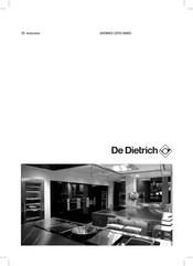 DeDietrich DKD7400X Instructions Manual