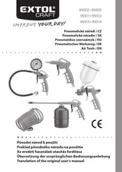 EXTOL Craft 99311 Translation Of The Original User Manual