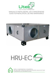 UTEK HRU-EC Manual For Installation, Use And Maintenance