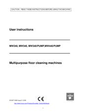 Truvox Multiwash MW240 User Instructions