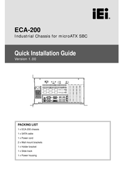 IEI Technology ECA-200 Quick Installation Manual