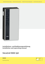 Aeca StecaGrid 9000 3ph Installation And Operating Manual