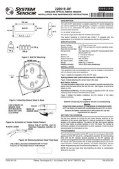 System Sensor 22051E-RF Installation And Maintenance Instructions Manual