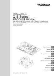 YASKAWA SGMSL Servomotor Product Manual