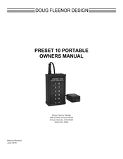 Doug Fleenor Design PRESET 10 PORTABLE Owner's Manual