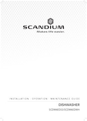 Scandium SCDW6EDSS Installation, Operation, Maintenance Manual