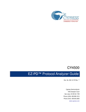 Cypress CY4500 EZ-PD Manual