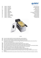 Alpina SF-4003 Instructions For Use Manual