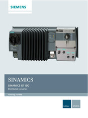 Siemens SINAMICS G110D 6SL3511-0PE25-5AM0 Getting Started