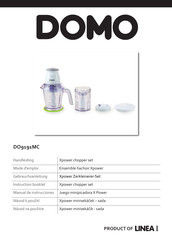 LINEA 2000 DOMO Xpower DO9191MC Instruction Booklet