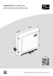 SMA SUNNY BOY 2.0 Quick Reference Manual