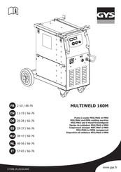 GYS MULTIWELD 160M Manual