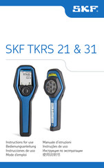 SKF TKRS 21 Instructions For Use Manual