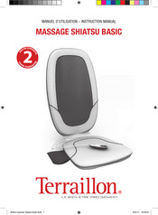 Terraillon Massage Shiatsu Basic Instruction Manual