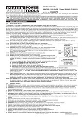 Sealey MS850PS Instructions