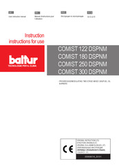 baltur COMIST 250 DSPNM User Instruction Manual