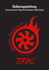Shisha-Turbine Turbo Instruction Manual