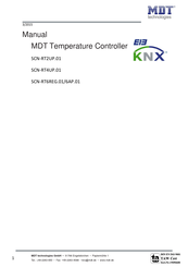 MDT Technologies SCN-RT6REG.01/6AP.01 Manual
