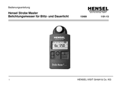 Hensel Strobe Master Operating Instructions Manual