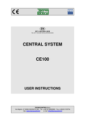 Tecnocontrol CE100 User Instructions