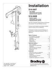 Bradley S19-300B Installation Manual