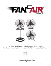 Impecca Fanfair FSF-1813 User Manual