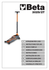 Beta 3029/2T Instructions For Use Manual