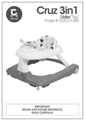 Childcare Cruz 3in1 Trios 022013-389 Instruction Manual
