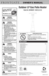 FRONTGATE GWU9850F/3554B Owner's Manual