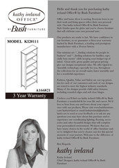 BUSH FURNITURE Kathy Ireland Office KI20111 Manual