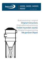 Dustcontrol S 34000X Original Instructions Manual