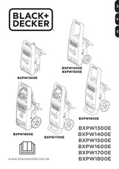 Black+Decker BXPW1500E Original Instructions Manual